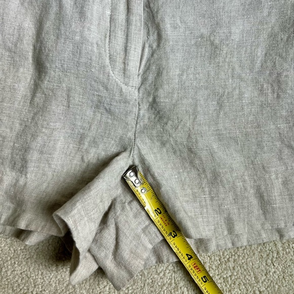 J. Crew 3" Harbor short in linen, XS, extra small - Picture 2 of 4